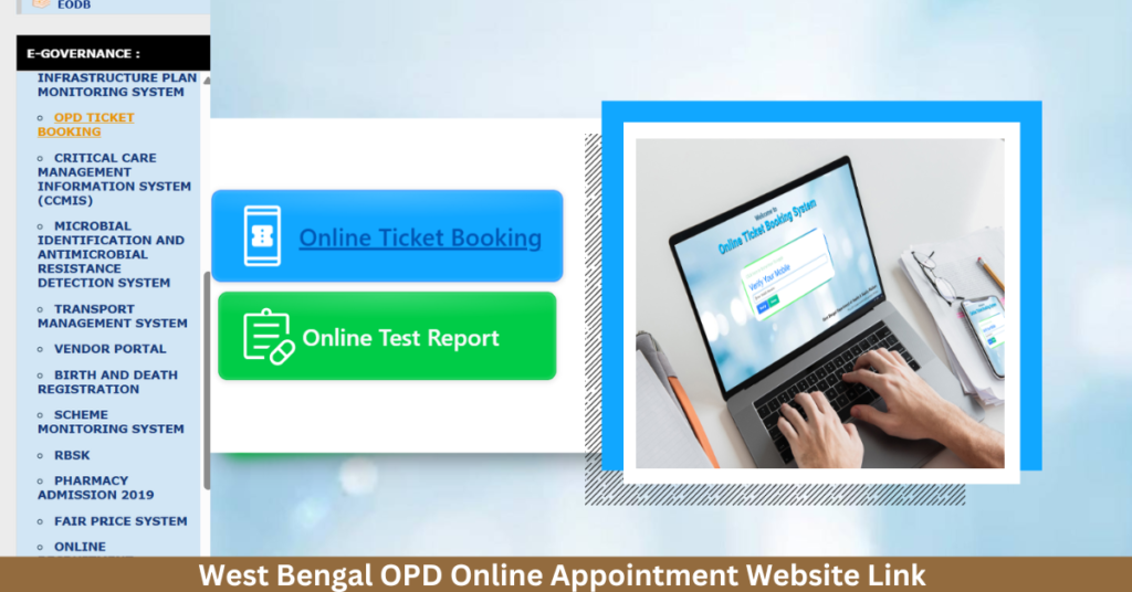 West Bengal OPD Online Appointment Website Link